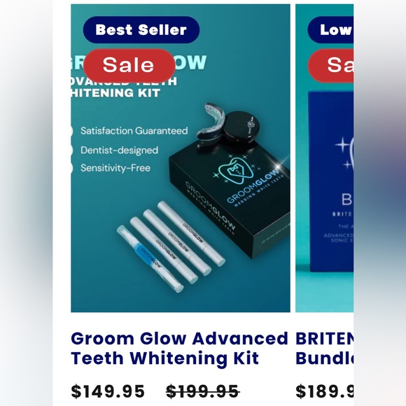Groom Glow Teeth Whitening Kit - New and Unopened - Picture 4 of 7